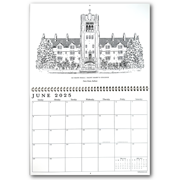 LIMITED EDITION 2025 Notre Dame Calendar